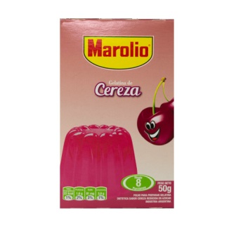 GELATINA MAROLIO CEREZA  40 GRS